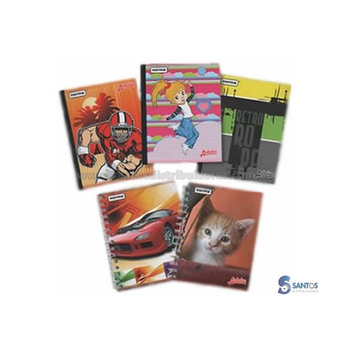 Cuaderno espiral pequeño 100 hojas Norma