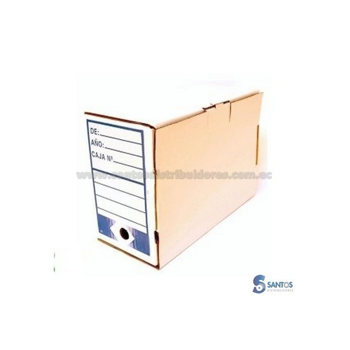 Archivador de cartón plegable lomo 16 cm no.3 blanco