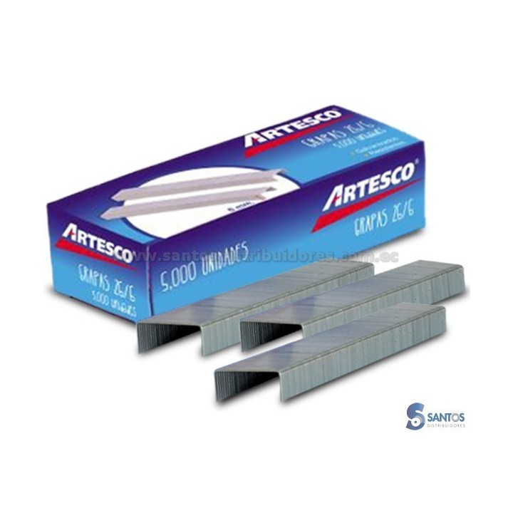 Grapas 26/6 caja de 5000 u