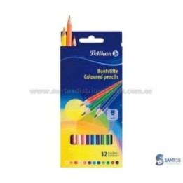 Lápices de color colores intensos caja 12 unidades