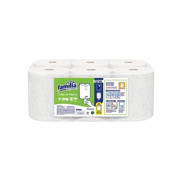 TOALLA MANOS ROLLO X120M UNID
