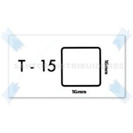 Etiquetas adhesivas T-15
