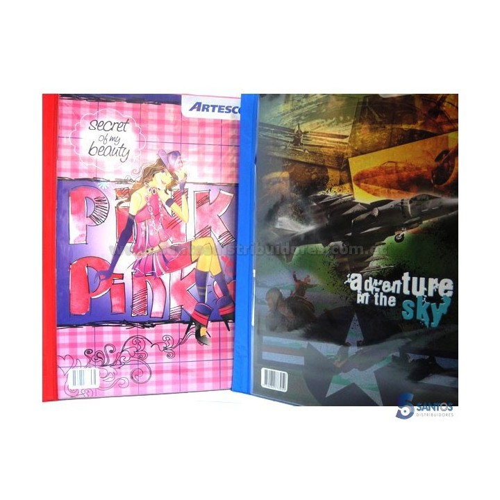 Carpeta plástica fantasía