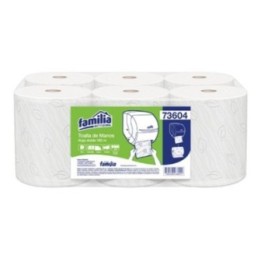 TOALLA MANOS ROLLO CONT BL HD X180M