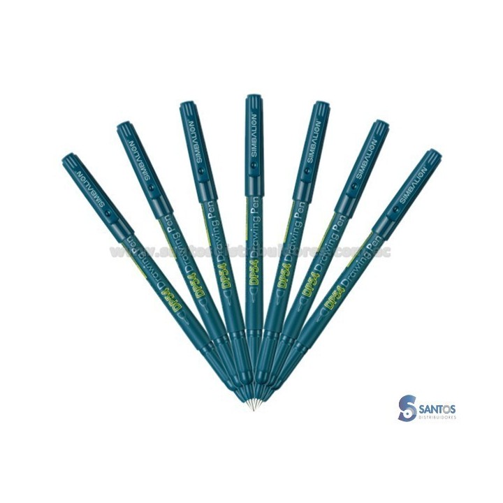 Marcador punta fina negro dp 54