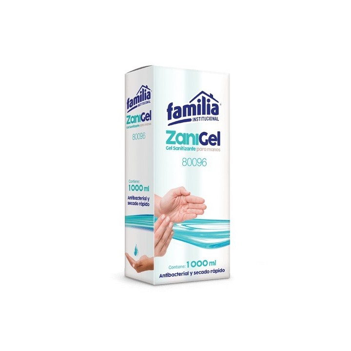 GEL SANITIZANTE 1000ML UNID P/DISP