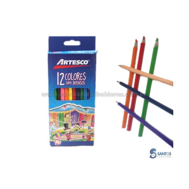 Lápices de color caja 12 u kids