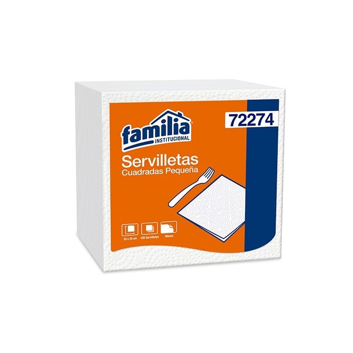 SERVILLETA FAMILIA EQ25X25 PQX100UN
