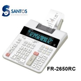 Calculadora tipo sumadora 12 dígi con impreso FR-2650RC