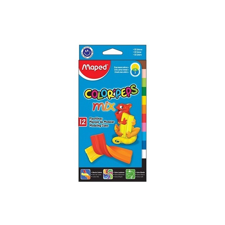 Plastilina x12col Maped