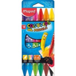 Crayones Pastel Oil  12 col