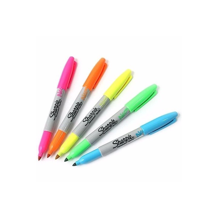 MARCADOR SHARPIE PERM FASHION NEON PAQX5