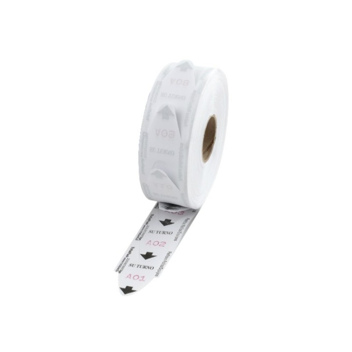 ROLLOS DE TURNO ALFANUMÉRICOS